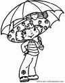 coloriage Charlotte aux fraises 32