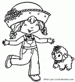 coloriage Charlotte aux fraises 20