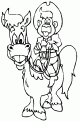 coloriage cowboy 37