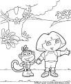 coloriage dora 58