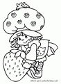 coloriage Charlotte aux fraises 06