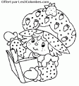 coloriage Charlotte aux fraises 97