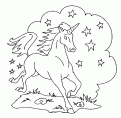 coloriage de licorne 21