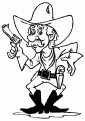 coloriage cowboy 35