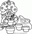 coloriage Charlotte aux fraises 30