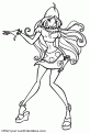 coloriage winx 19