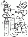 coloriage de souris 13