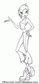 coloriage winx 119