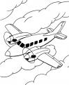 coloriage avion 12