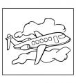 coloriage avion 13