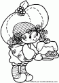 coloriage Charlotte aux fraises 46