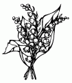 coloriage muguet 16