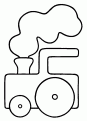 coloriage train 22