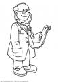 coloriage metier m-decin 38