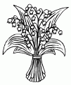 coloriage muguet 17