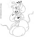 coloriage diddl diddlina 18