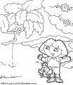 coloriage dora 55