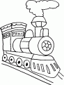 coloriage train 21