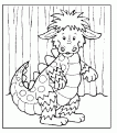 coloriage de dragon 03