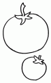 coloriage de tomate 10