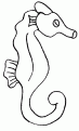 coloriage hippocampe 35