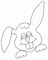 coloriage lapin 37