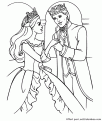 coloriage princesse barbie 79