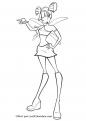 coloriage winx 162