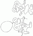 coloriage de souris 06