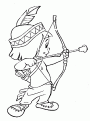 coloriage indien 13