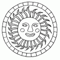 coloriage soleil 20