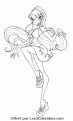coloriage winx 130