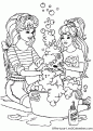 coloriage barbie 60