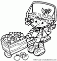 coloriage Charlotte aux fraises 36