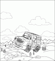 coloriage de voiture 26