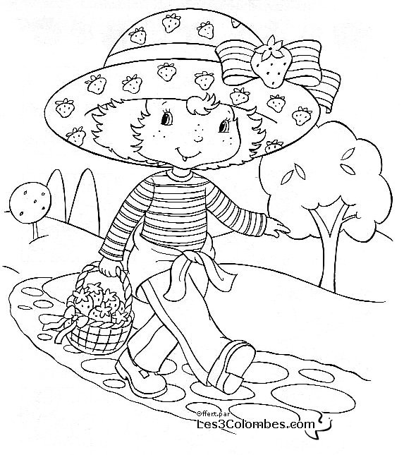 Charlotte aux fraises a imprimer 51
