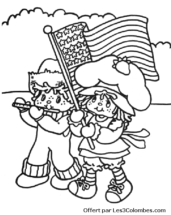 coloriage Charlotte aux fraises 81