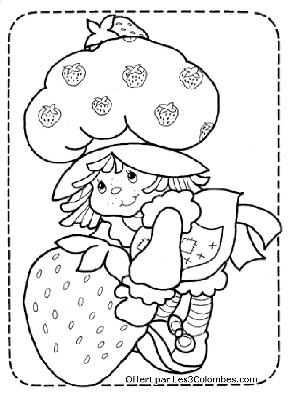 dessin Charlotte aux fraises 77