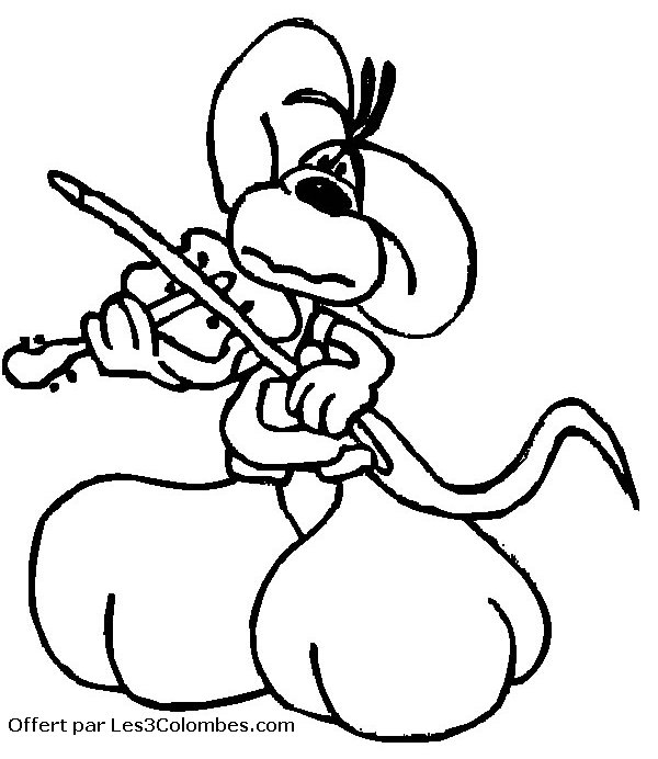 coloriage diddl 51