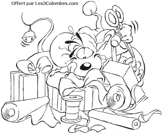 coloriage diddl 58