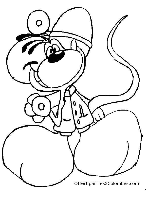 coloriage diddl 60