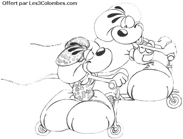 coloriage diddl diddlina 20