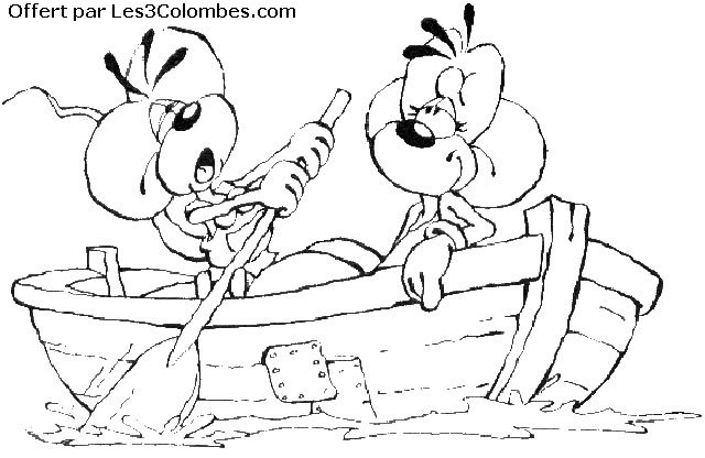 coloriage diddl diddlina 46
