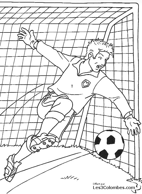coloriage coupe du monde de football 01