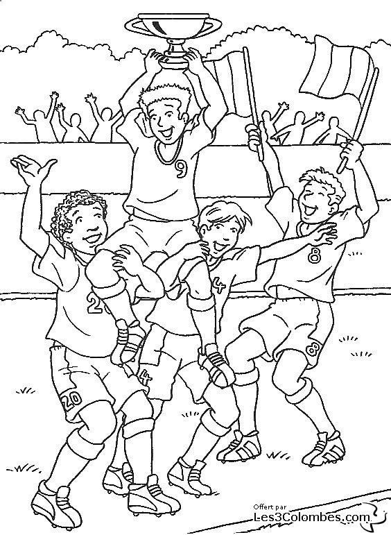 coloriage foot 21