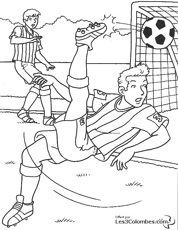 coloriage foot 23