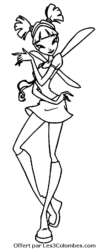 coloriage winx 11