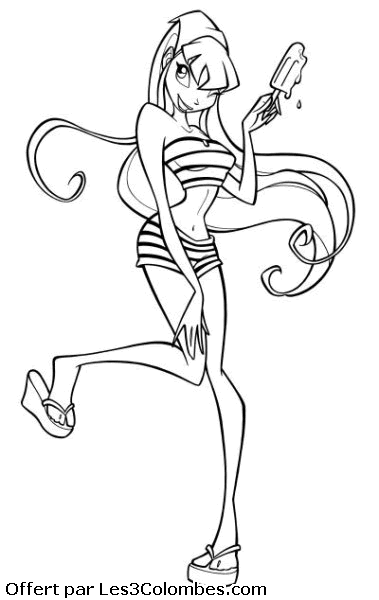 coloriage winx 131