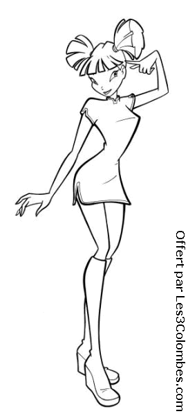 coloriage winx 135