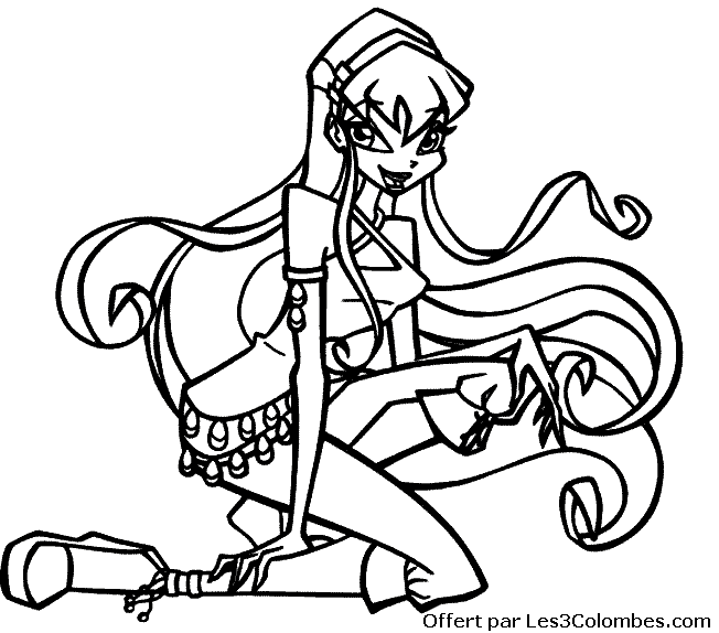 coloriage winx 31